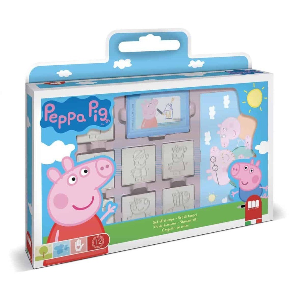 Stempel Kit i Gaveæske Gurli Gris