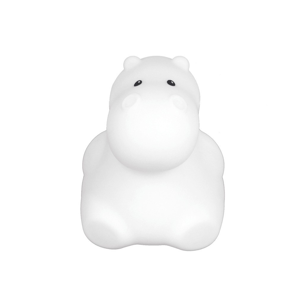 Tiny Tot - Nora The Hippo Natlampe Med Usb Oplader