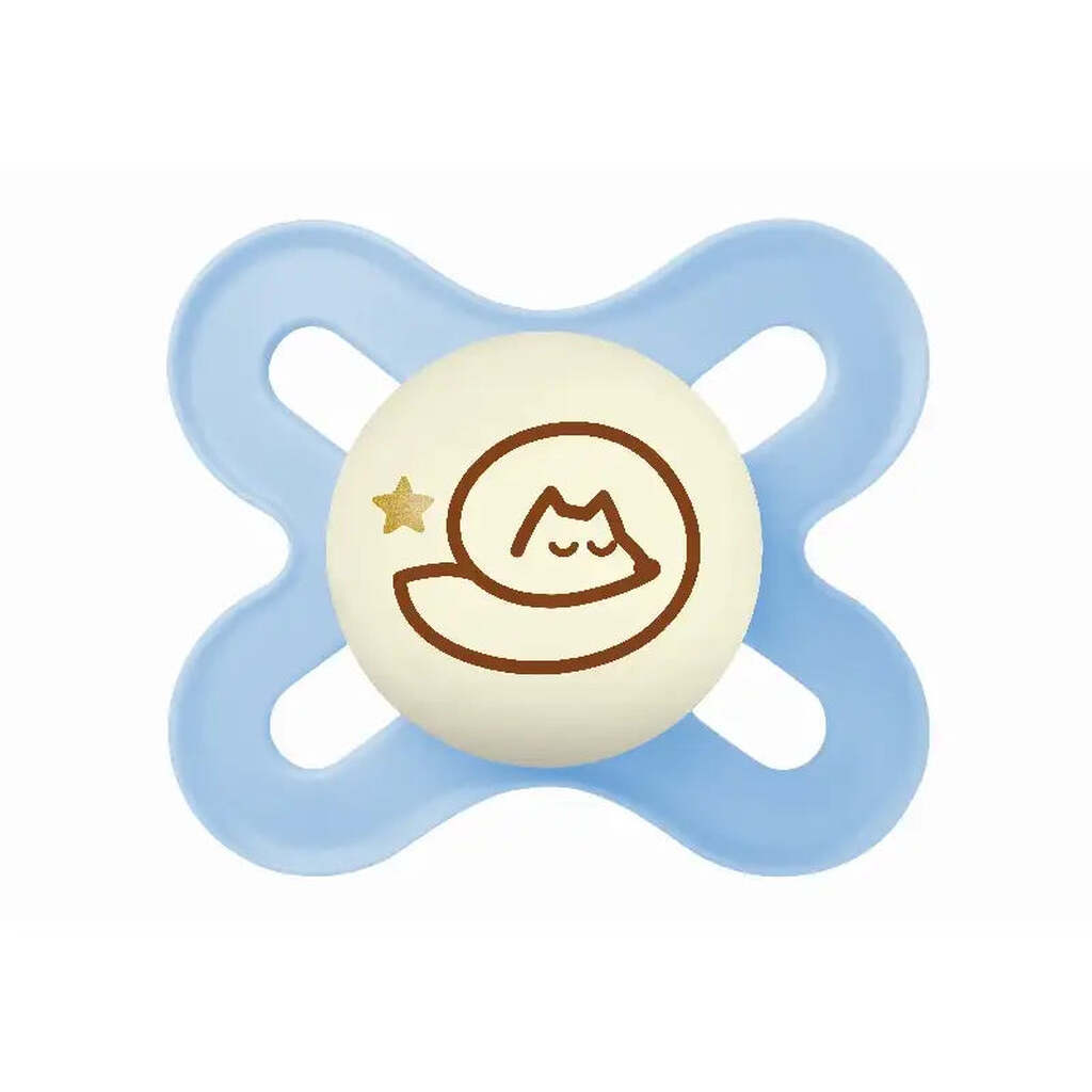 Mam Original Start Night Silk 0-2m 1p Box V Blue