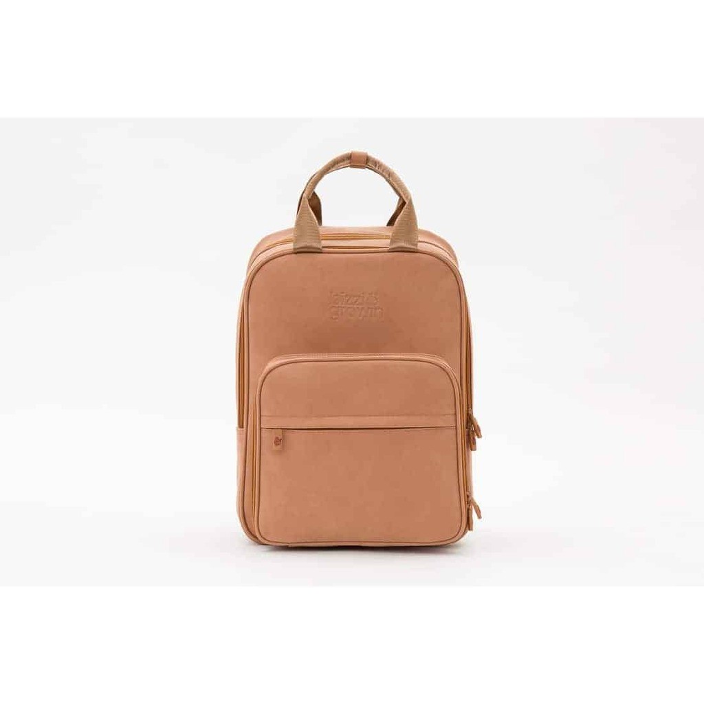 Bizzi Growin RucpodÂ® Pusletaske og Rejseseng - Vegan Leather - Porcini