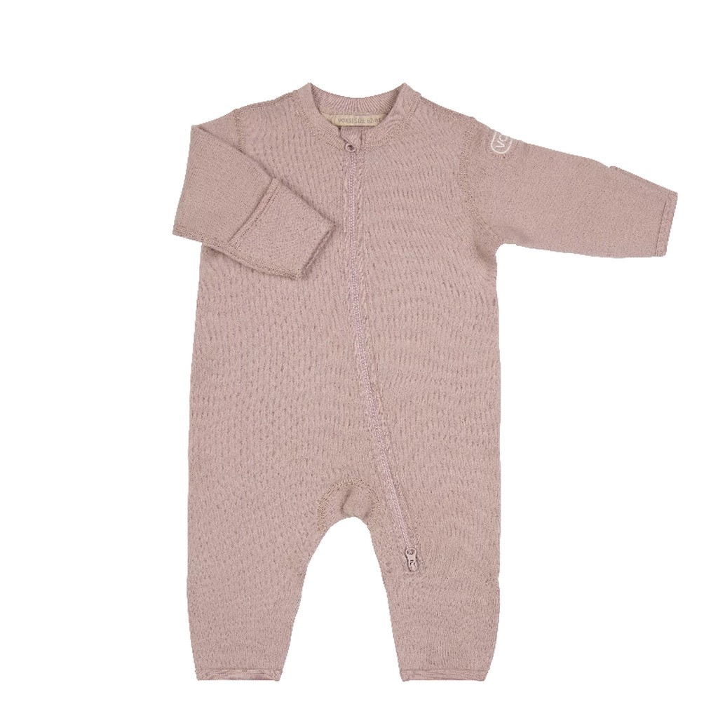 VoksiÂ® Wool Jumpsuit Fleece - Soft Grape