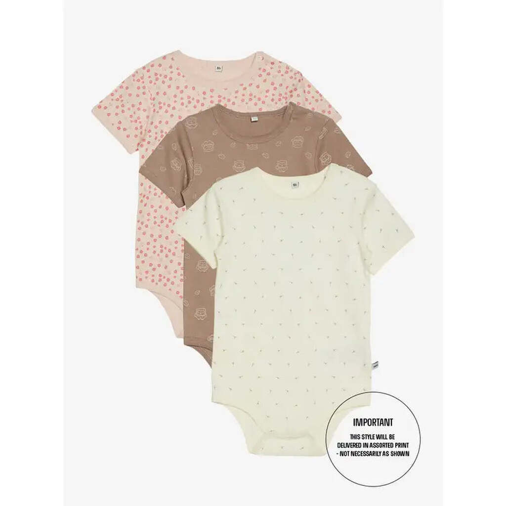 Pippi Body K/æ - 1 Stk. - Assorteret - Pige - 86