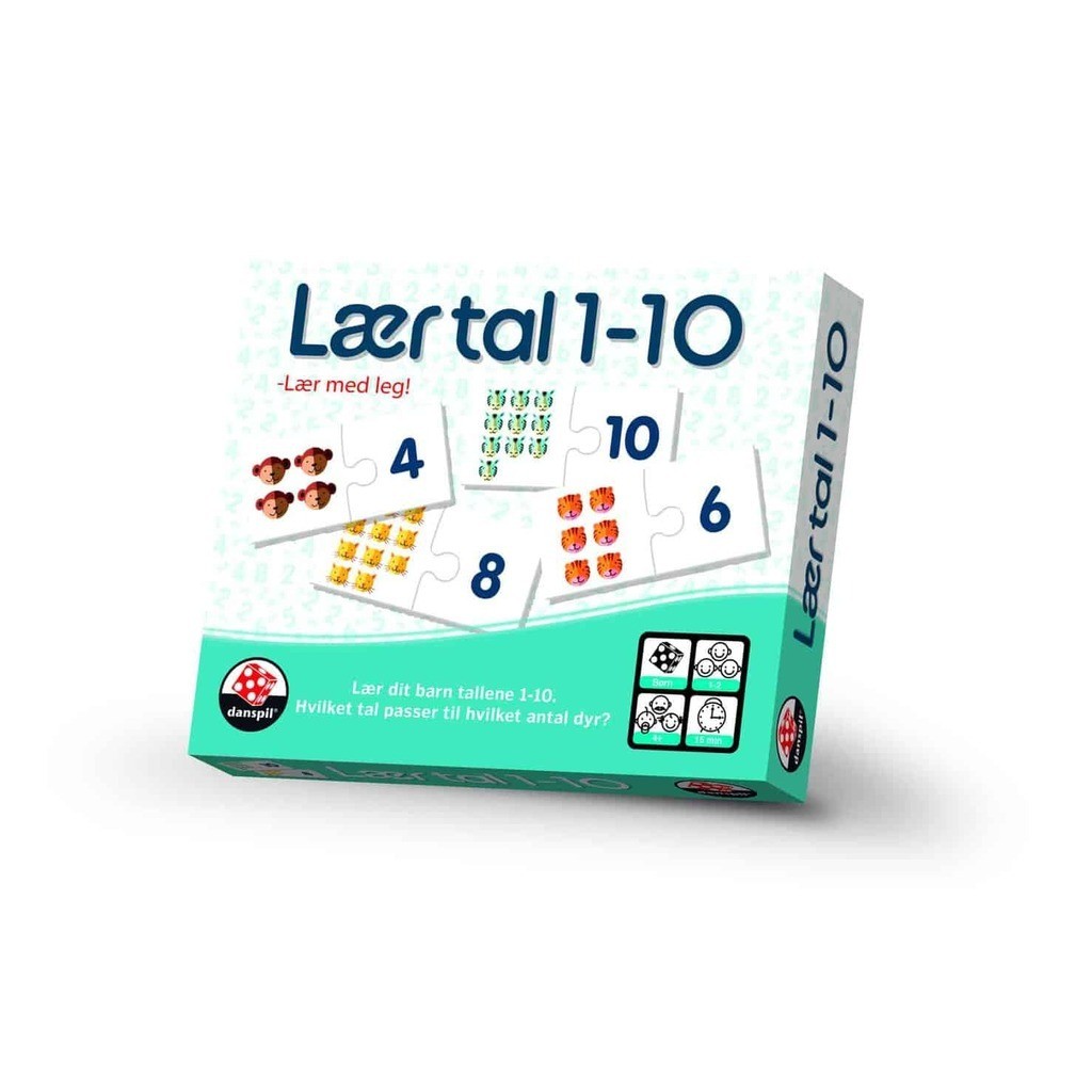 Danspil Lær Tal 1-10