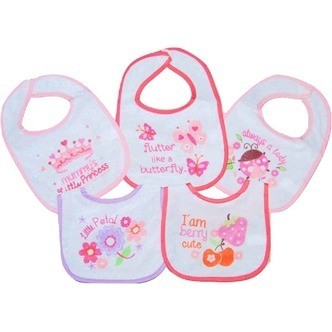 Frotté Hagesmæk - 5 pk Pige