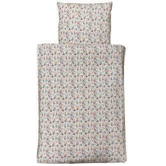NM Baby Sengelinned - Dess. 1101 m/ Rosa Farvede Blomster