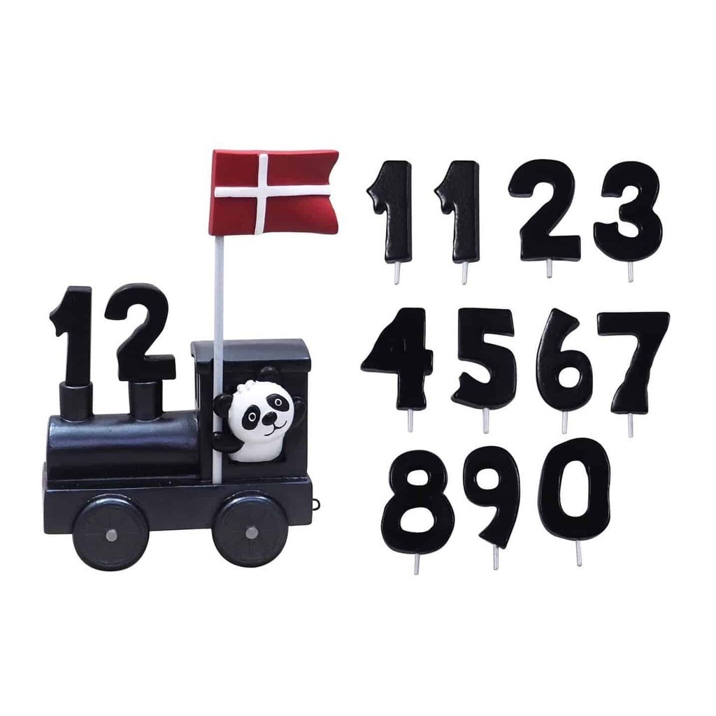 Kids By Friis Lokomotiv Til Navnetog - 11 Tal og Flag