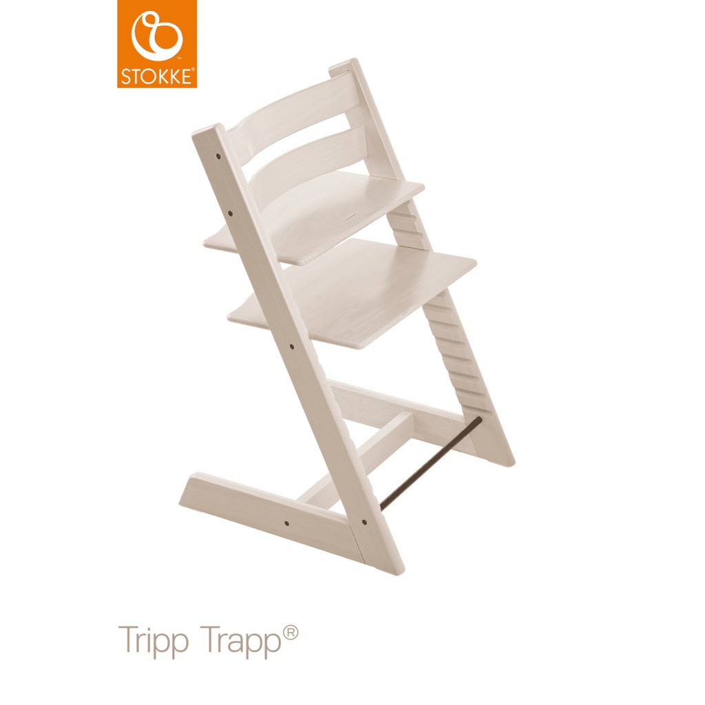 StokkeÂ® Tripp TrappÂ® Højstol - Whitewash
