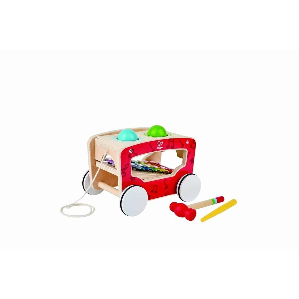 Hape Pull Along Activity Wagon