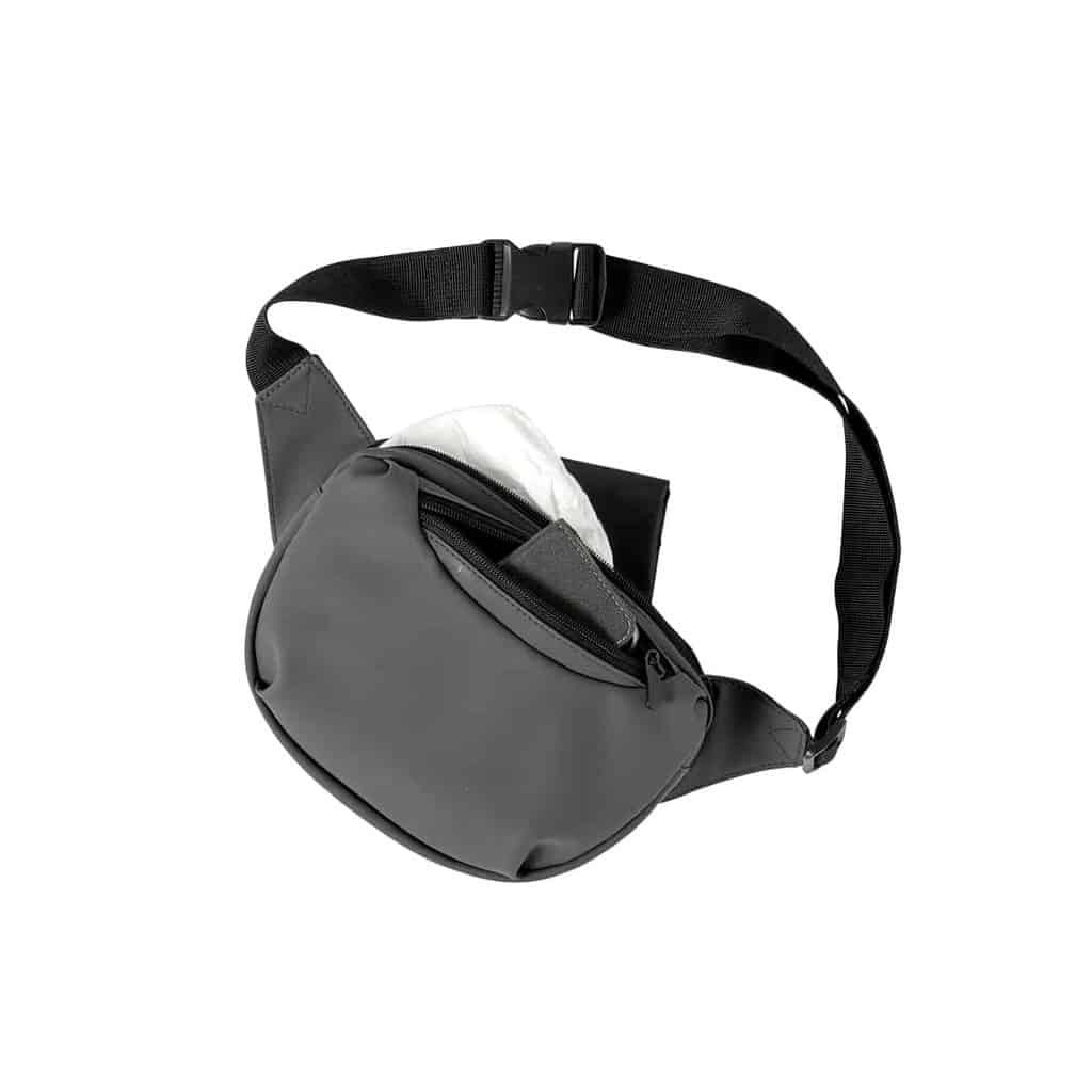 On-the-go Mini Taske Med Pusleunderlag - Grå