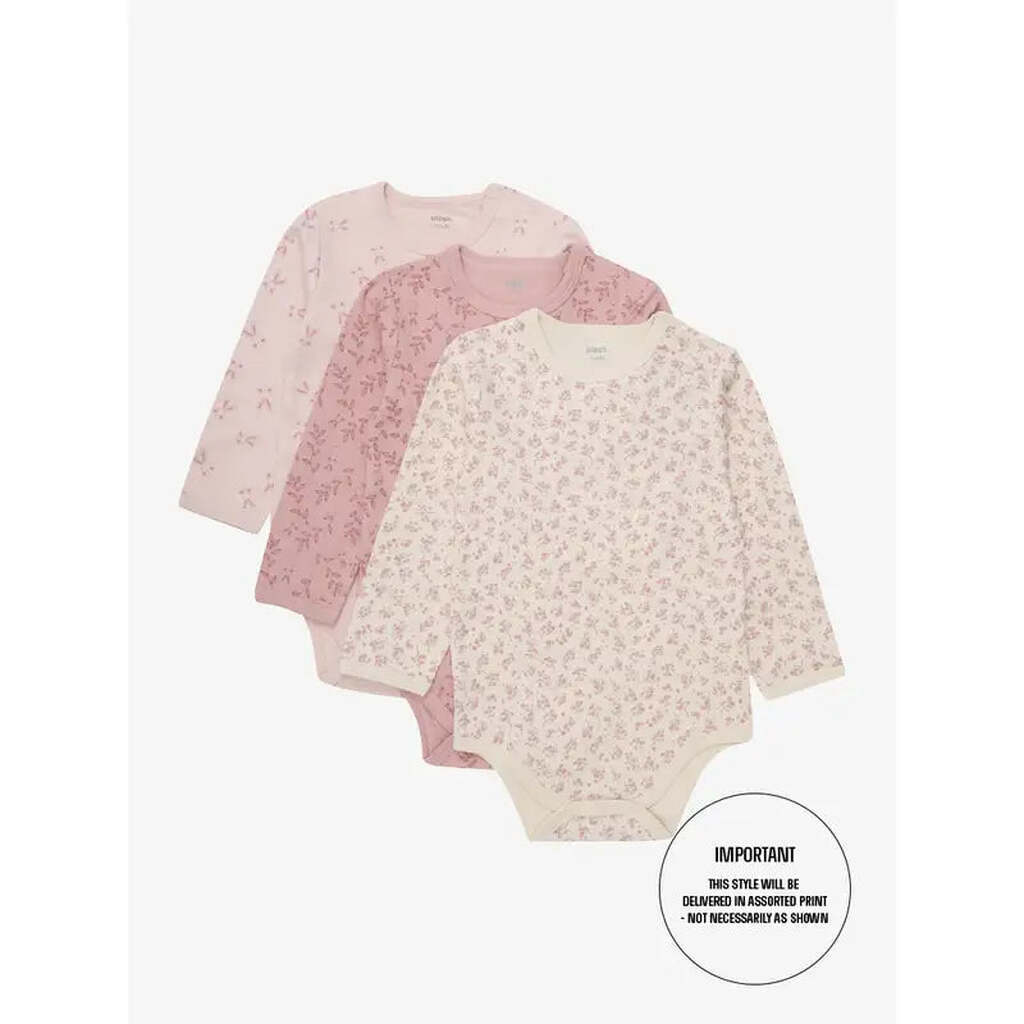 Pippi Body L/æ - 1 Stk. - Assorteret - Pige - 74