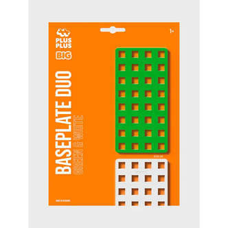 Blister Plus-plus Big Baseplate / 2 Pcs White/gree