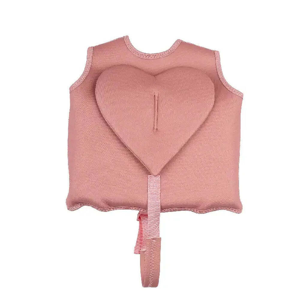 Mikk-line Svømmevest Ensfarvet - Lilas - 3-6 År/20-25 kg