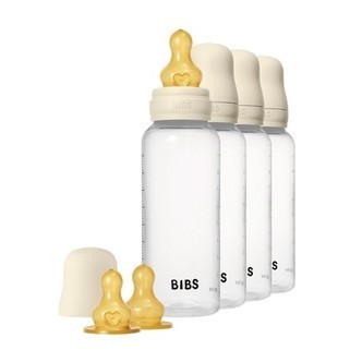 Bibs Bottle Sæt Med 4 Flasker - Komplet Sæt, 270 Ml