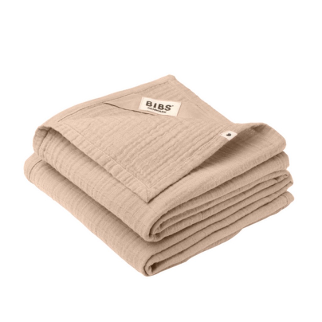 Bibs,  Muslin Cloth - 2 Pak, Nusseklud - Stofble - Multiklud