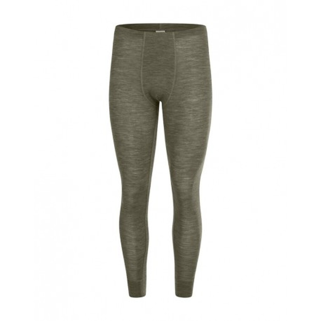 Longjohns Til Herre I 100% Merino Uld, 1x1 Rib