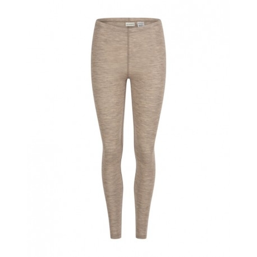 Leggings Til Dame I 100% Merino Uld, 1x1 Rib