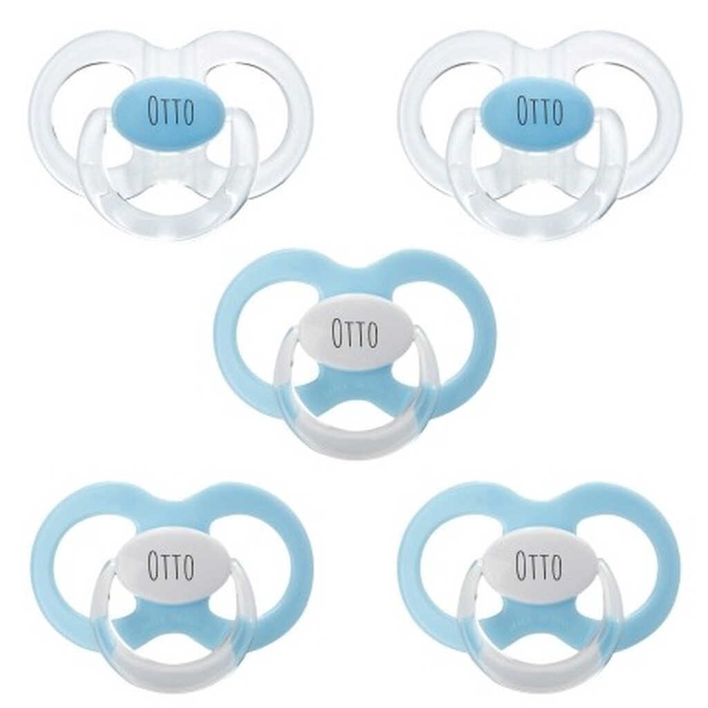 Maxibaby, Str. 2 (6+ Mdr.), Anatomisk - Silikone, Sutter Med Navn