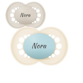 Mam Original,  Str. 2 (6-16 Mdr.), Symmetrisk - Silikone, Sutter Med Navn