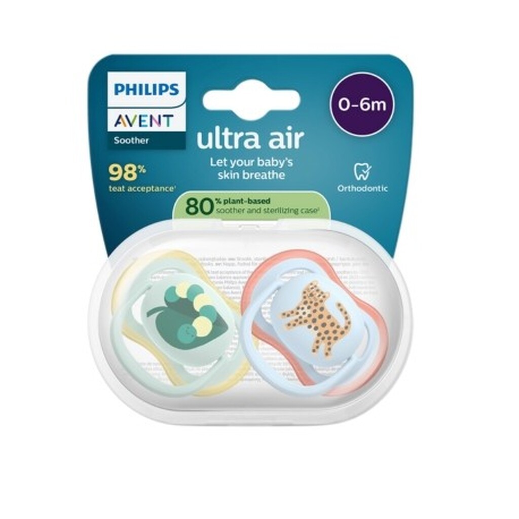 Philips Avent, 80 % Plantebaseret, Ultra Air, Str. 1 (0 - 6 Mdr.)