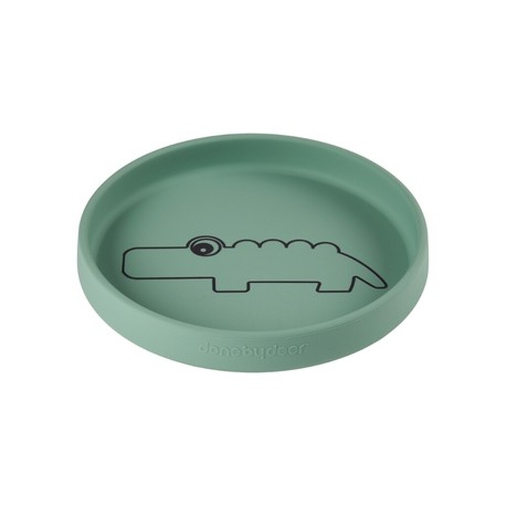 Done By Deer, Silikone Tallerken Med Motiv