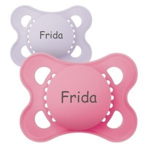 Mam Original,  Str. 1 (0-6 Mdr.), Symmetrisk - Silikone, Sutter Med Navn