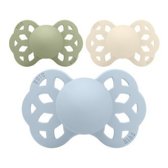 Bibs Infinity,  Str. 1 (0-6 Mdr.), Anatomisk - Silikone