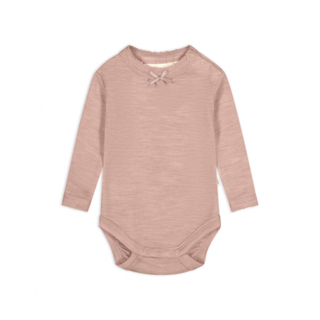 Body I 1x1 Rib Med Knapper I 100% Merino Uld, Oeko-texÂ®