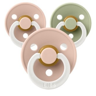 Bibs Colour Night, Str. 1 (0-6 Mdr.), Rund - Latex