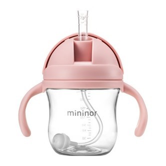 Mininor,  Sugerørskop - Drypfri, 220 Ml, Rosa,