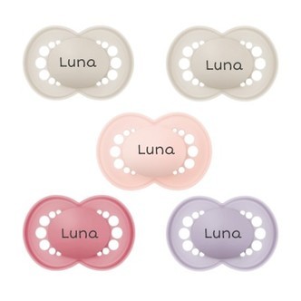 Mam Original,  Str. 2 (6-16 Mdr.), Symmetrisk - Silikone, Sutter Med Navn