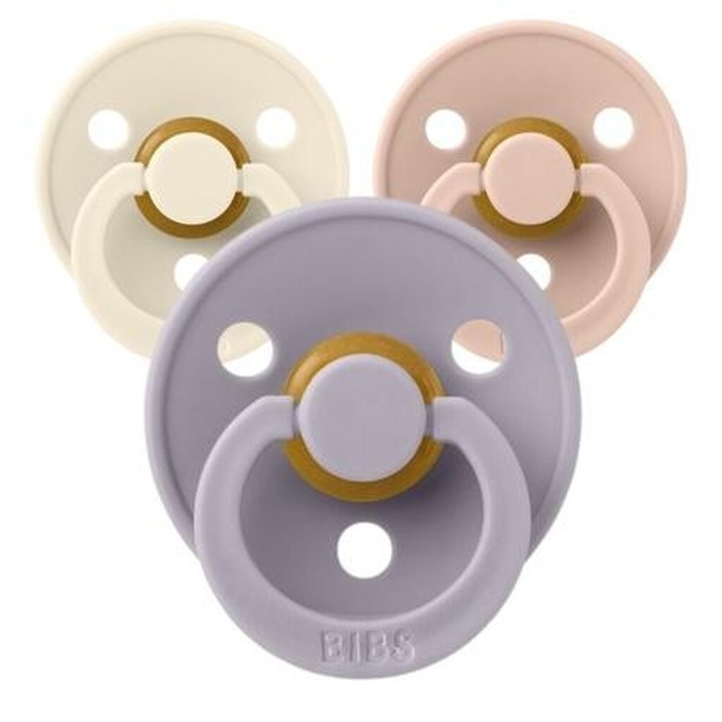 Bibs Colour,  Str. 1 (0-6 Mdr.), Anatomisk - Latex