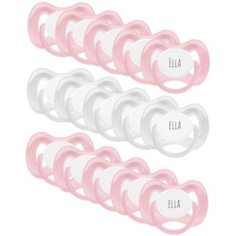 Mininor,  Str. 2 (6+ Mdr.), Symmetrisk - Silikone, 15-pak