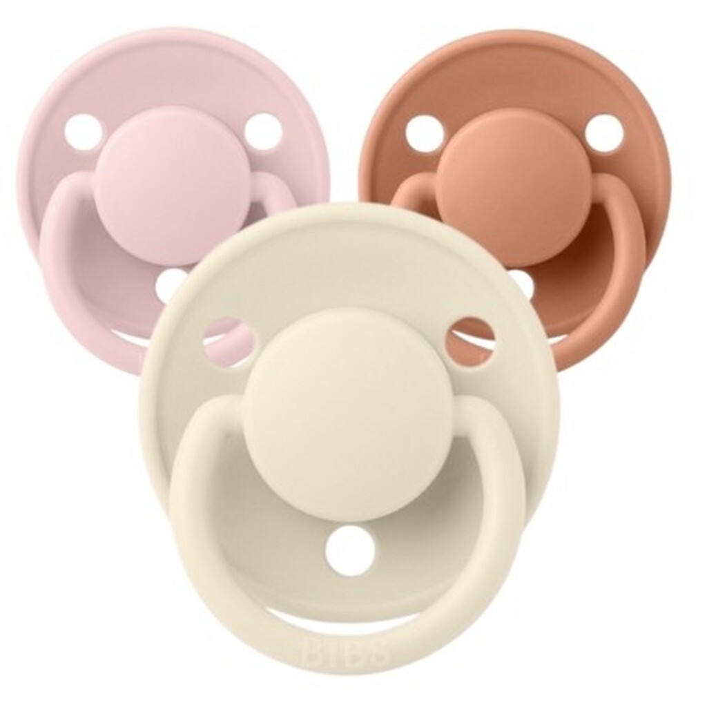 Bibs De Lux, One Size (0-36 Mdr.), Rund - Silikone