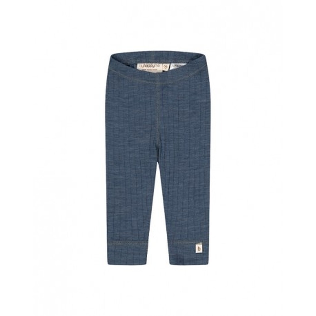 Leggings Med Dropneedle-struktur I 100% Merino Uld, Oeko-texÂ®