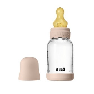 Bibs Boheme Glas Babyflaske, 120 Ml, Latex