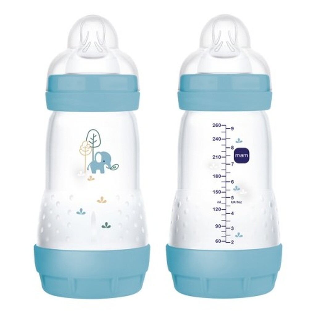 Mam,  Easy Start Anti-colic, 260 Ml., Blue, 2-pak
