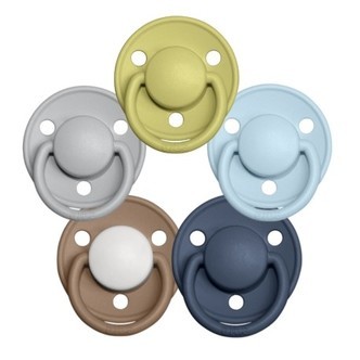 Bibs De Lux, Str. 1 (0-6 Mdr.) ,  Rund - Latex ,  5-pak