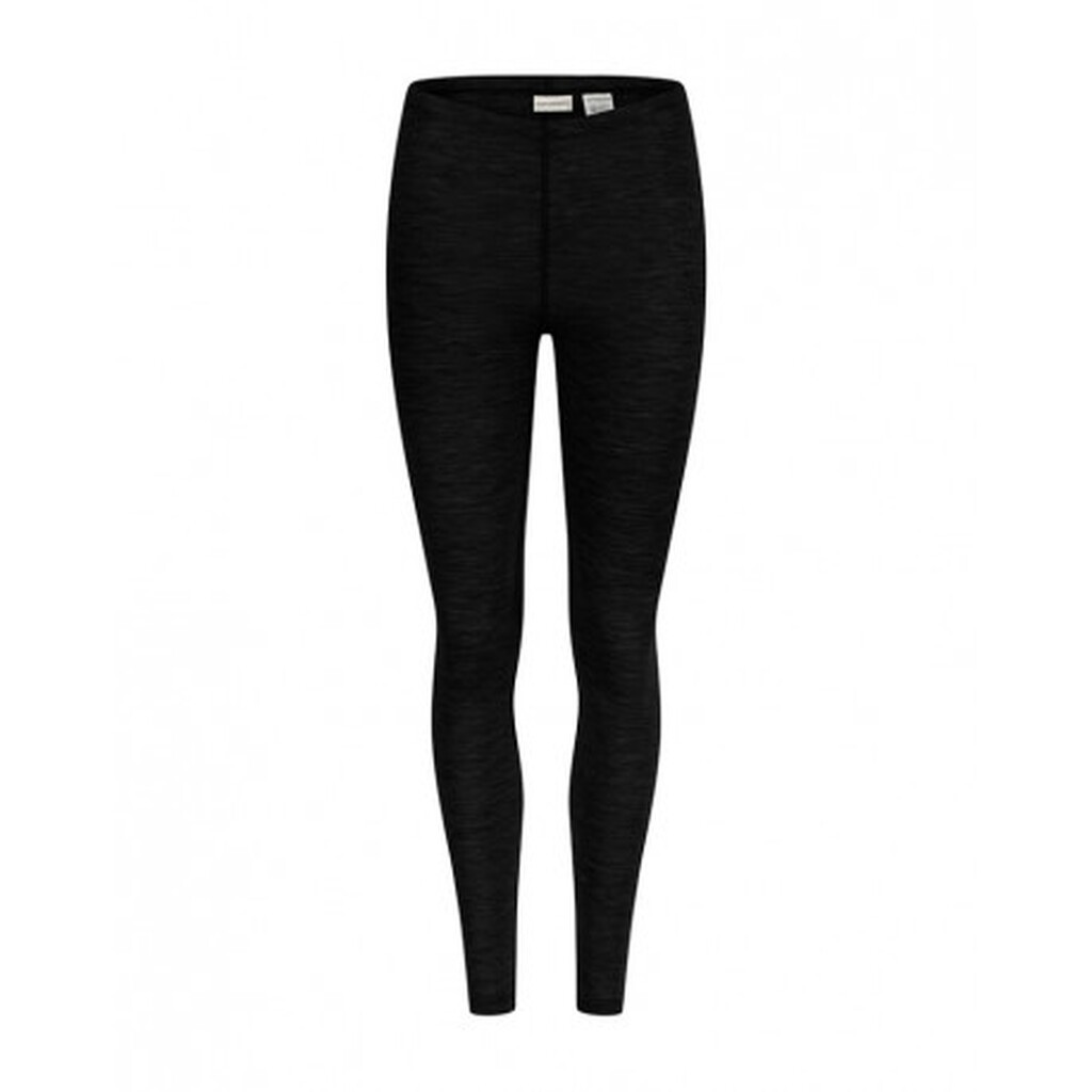 Leggings Til Dame I 100% Merino Uld, 1x1 Rib
