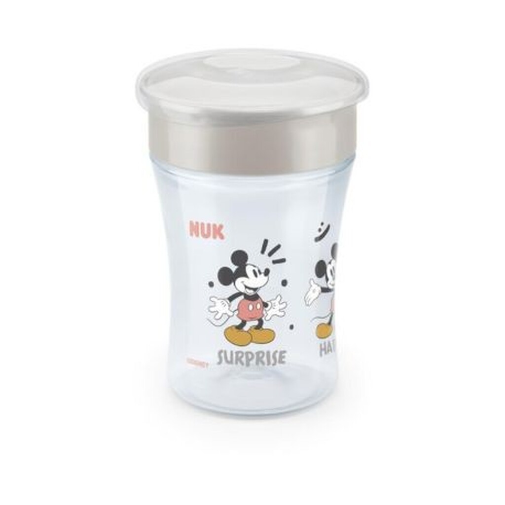 Nuk Mini Magic Cup, Disney Drikkekop, Mickey Grey, 8+m
