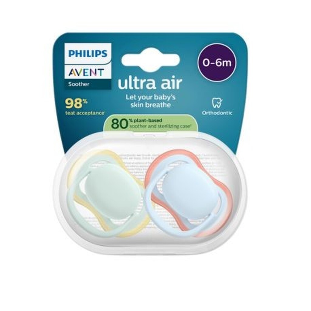 Philips Avent, 80 % Plantebaseret, Ultra Air, Str. 1 (0 - 6 Mdr.)