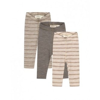 Leggins I 100% Merino Uld Til Baby Og Børn, 3-pak