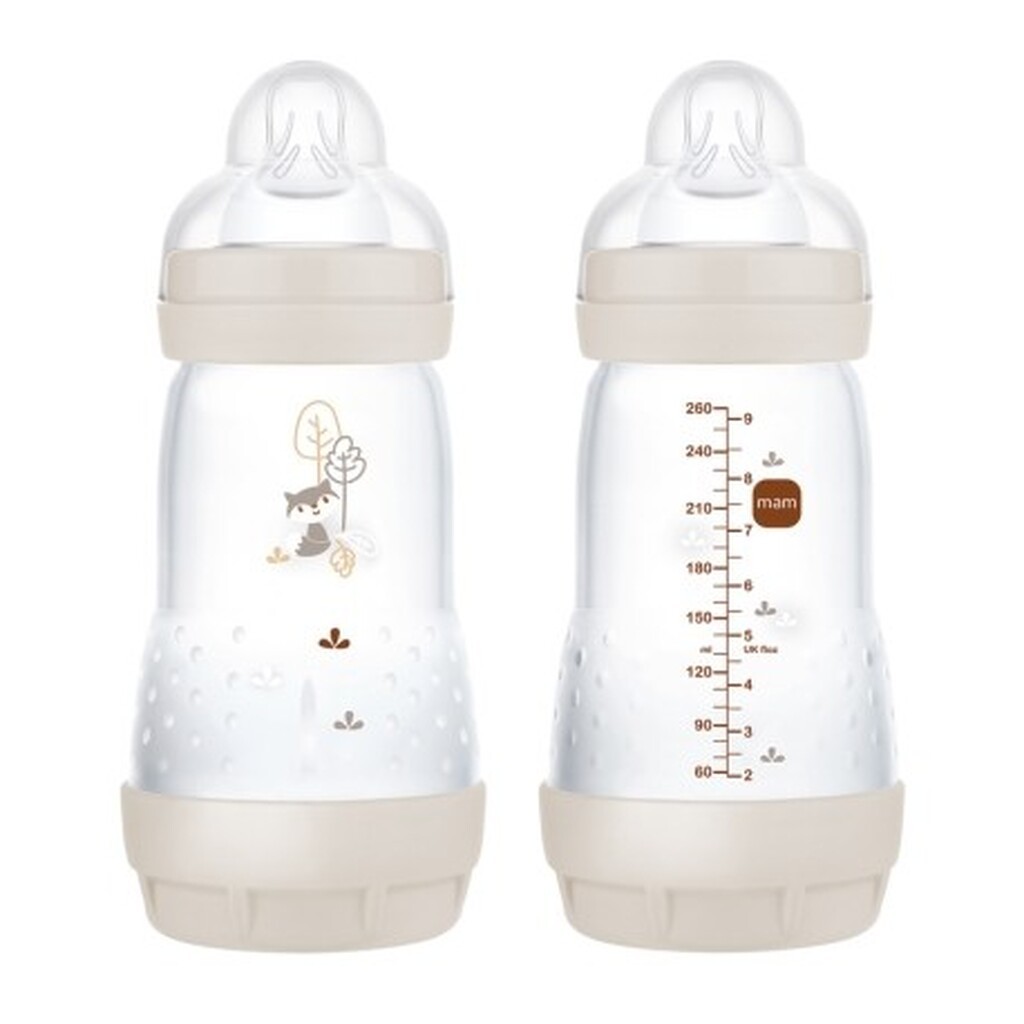 Mam,  Easy Start Anti-colic, 260 Ml., Neutral, 2-pak