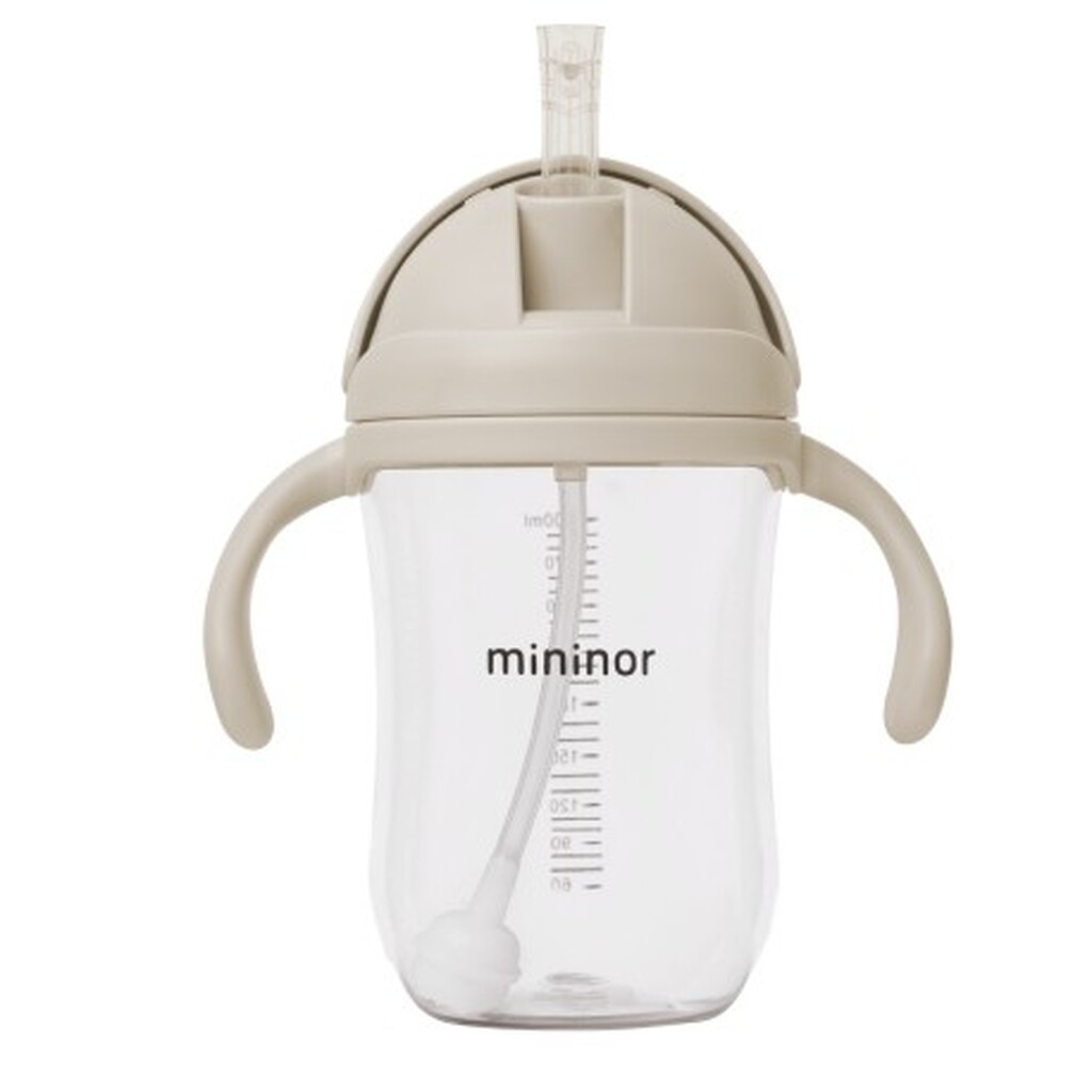 Mininor,  Sugerørskop - Drypfri, 330 Ml, Cloudy Morning