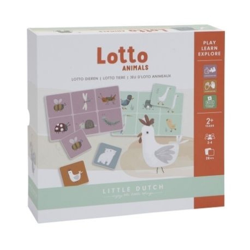 Little Dutch,  Billedlotteri - Karton, Little Goose, Multifarvet