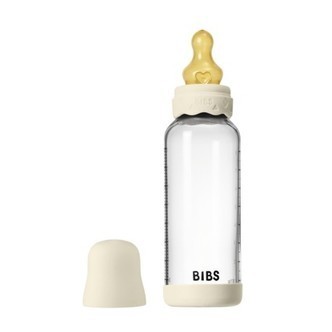 Bibs Boheme Glas Babyflaske, 240 Ml, Latex