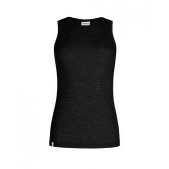 Tank Top Til Dame I 100% Merino Uld, 1x1 Rib