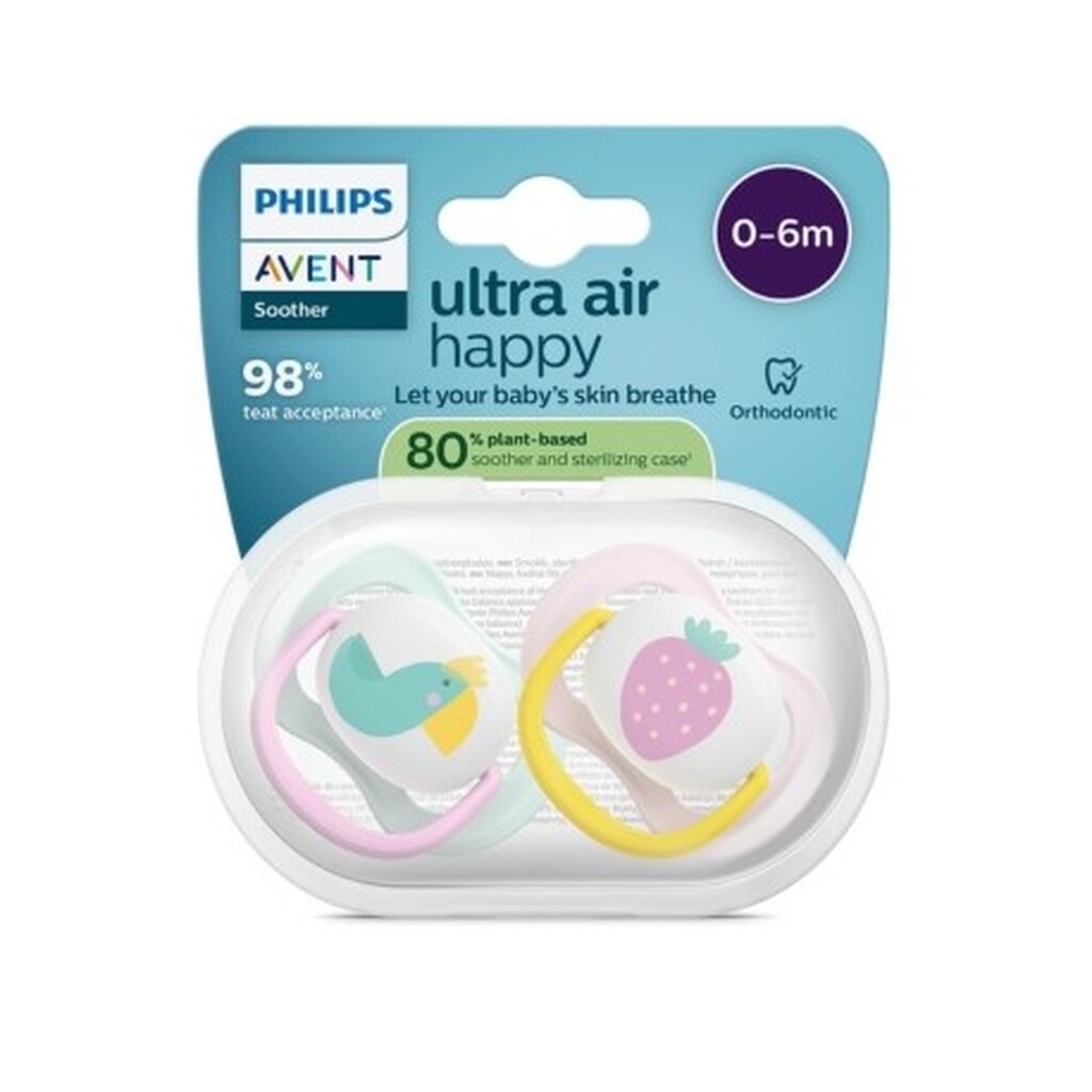 Philips Avent, 80 % Plantebaseret, Ultra Air, Str. 1 (0 - 6 Mdr.)