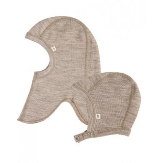 2-pak Uldhuer Til Baby, Elefanthue & Hjelm I 100% Merinould