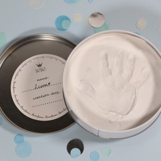 Bambam, Gipssæt,  Baby's Første Hånd- Og Fodaftryk