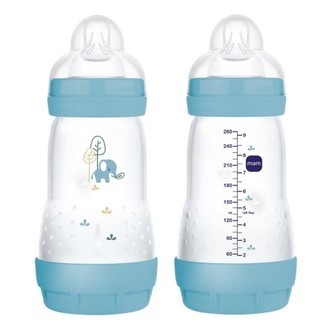 Mam,  Easy Start Anti-colic, 260 Ml., Blue